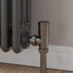 M-MAN-006-AG-BL-CU00 - Marvine Modern Manual Angled Black Nickel Radiator Valves with Sleeves M-MAN-006-AG-BL-CU00 - Marvine Modern Manual Angled Black Nickel Radiator Valves with Sleeves